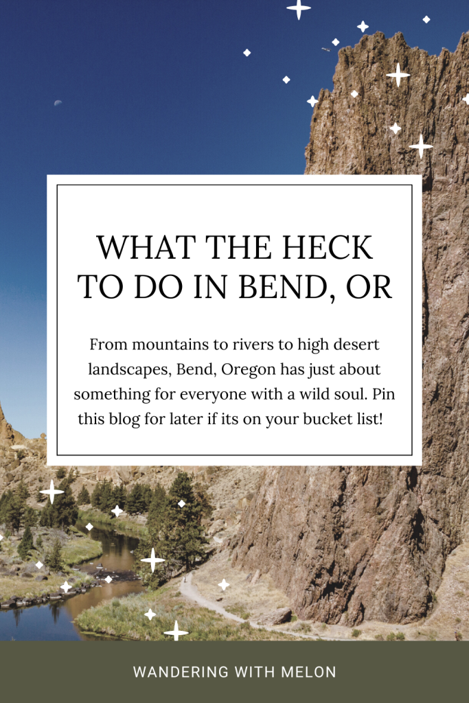what to do in bend oregon | things to do in central oregon